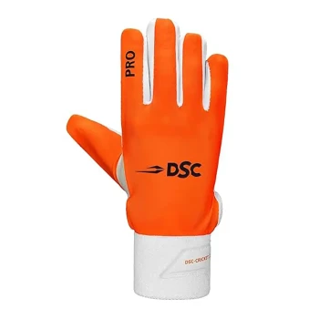 Pro Cricket Wicket Keeping Inner Gloves  -  Youth, Orange