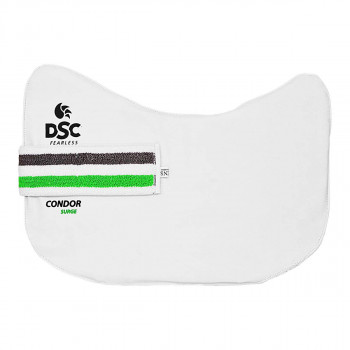Condor Surge Cricket Chest Guard  -  Grey, Green, White, Mens