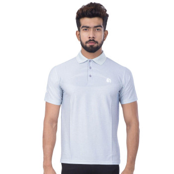 41(Polo) T-Shirt  -  S, Grey, Mens