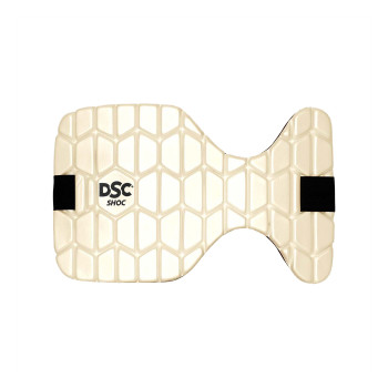 Intense Shoc Cricket Chest Guard  -  Mens, White