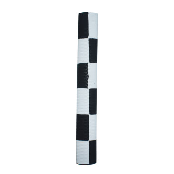 Chess Cricket Bat Grip  -  Black, White, Diamond Knurling, Mens