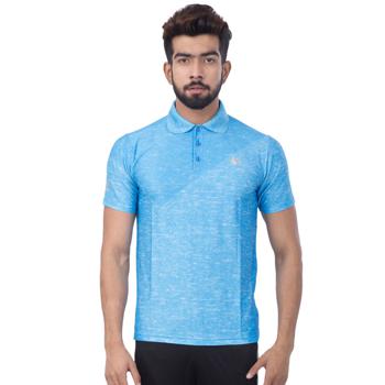 40(Polo) T-Shirt  -  L, Turquise, Mens