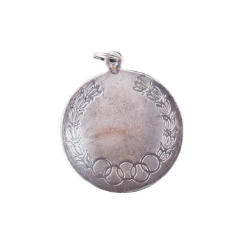 13 Medal  -  Silver, 2.5 Inch