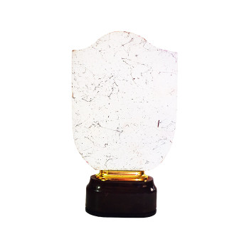 4006 B Trophy  -  White, 9 Inch