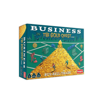 The Gold Quest Board Games  -  7+, Black, Paper, 4