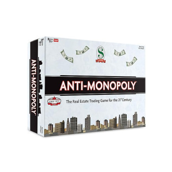 Anti Monopoly Board Games  -  8+, Black, Paper, 4