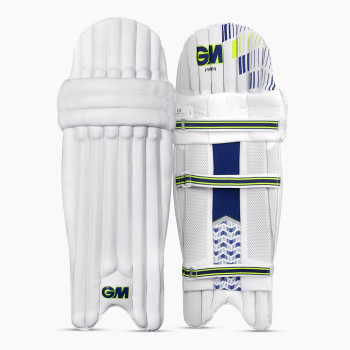 Prima Cricket Leg Guard  -  Mens, Right-handed, White
