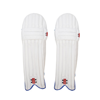 GN3 Power Cricket Leg Guard  -  Mens, Right-handed, White