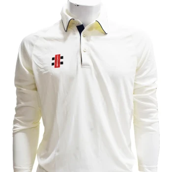 GN10 Pro Performance Cricket White T-Shirt  -  M, Off White, Mens, Pol