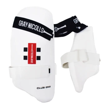 GN5 Club Combo Cricket Thigh Pad  -  Mens, White, Right-handed