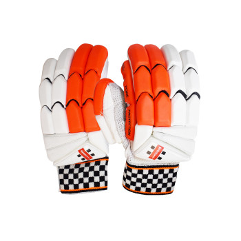 GN8 ODI Cricket Batting Glove  -  Mens, Red,White, Right-handed