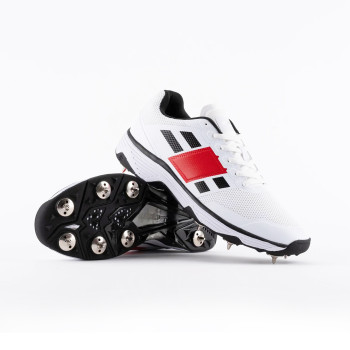GN Velocity 2.0 Spike Cricket Shoes  -  10, White, Mens