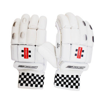 GN5 Destroyer Cricket Batting Glove  -  Mens, White, Right-handed