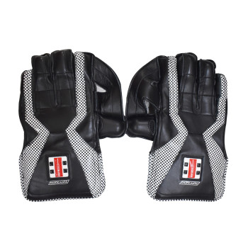 Checkmate Cricket Wicket Keeping Gloves  -  Mens, Black