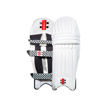 GN5 DESTROYER BATTING LEGGUARD Cricket Leg Guard  -  Mens, White, Righ