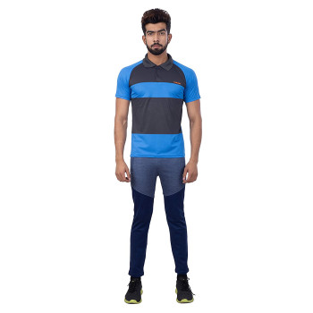 HCD-283 T-Shirt  -  34, Black, Turquise, Mens