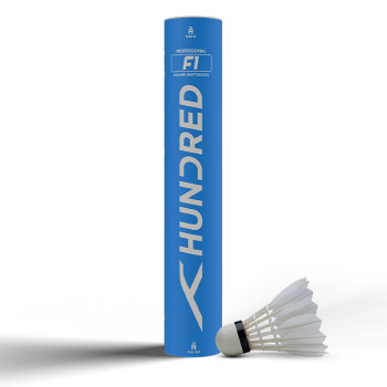 F 1 Badminton Shuttlecork  -  White