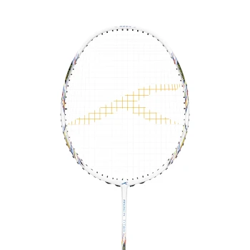 Rock Titan 5U Badminton Racket  -  White, Strung