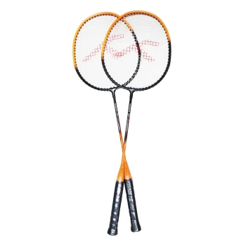 Powertek star Badminton Racket  -  Orange, Strung