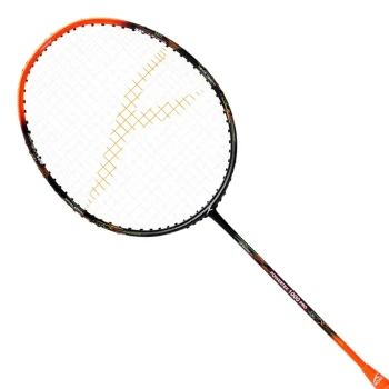 Powertek 1000 Pro Badminton Racket  -  Red,Black,Orange, Strung