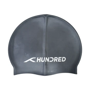 Wakatobi Wave Swimming Cap  -  Black, Adult