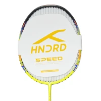 N-ERGY 80 Badminton Racket  -  Grey,Yellow, Strung