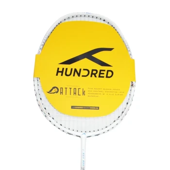 T-Rex 800 (Strung) Badminton Racket  -  White, Strung