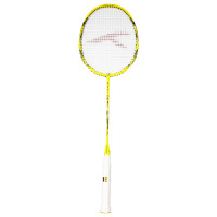 Rock 79 Badminton Racket  -  Yellow, Strung