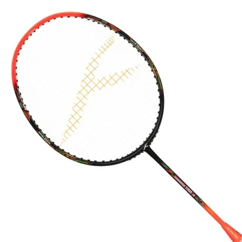 Powertek 1000 Jr Badminton Racket  -  Red,Black,Orange, Strung