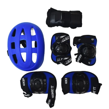 Protective Set of 4 Skate Protector  -  L, Blue