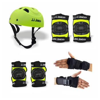 Protective Set of 4 Skate Protector  -  L, Green