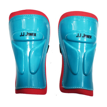 Economy Football Shin Guard  -  Red,Green, Adult