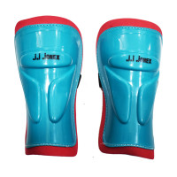 Economy Football Shin Guard  -  Red,Green, Adult