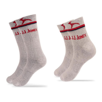 Socks  -  Free Size, Grey, Unisex, Mid Calf