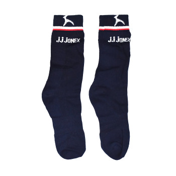 Socks  -  Free Size, Navy, Unisex, Mid Calf