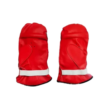 Boss Boxing Gloves  -  Medium, Red