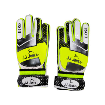 Boss Football Goalkeeper Gloves  -  Mens, L, Black,Green,White