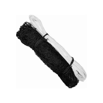 Niwar Tape Volleyball Net  -  L 9.35 x H 1.10 m, Black 