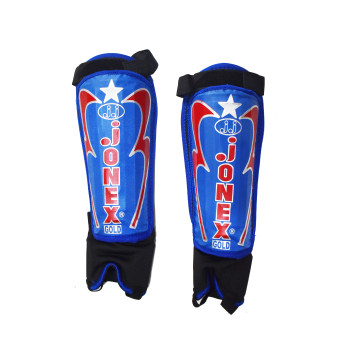 290 Football Shin Guard  -  L, Blue