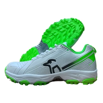 KB Pro 3.0 Cricket Shoes  -  7, Green,White, Mens