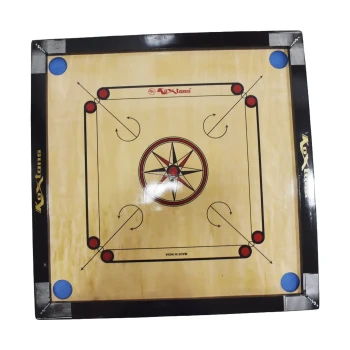 Premium Full Size With 2 inch Border Carrom Board  -  33 Inches