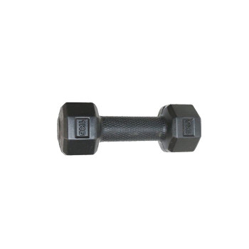 Hexagon Gym Dumbell  -  Black, 1 Kg