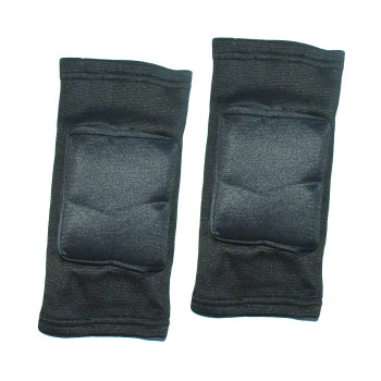 Cap- Padded Knee Support  -  Free Size, Black