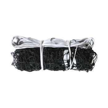 KOX-205 Nylon Volleyball Net  -  L 7.32 x H 2.44 m, Black, Nylon