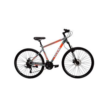 SLEEK PRO 700C 21 SPD Cycling Cycle  -  Grey,Orange, Standard, Mens