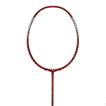 Axforce Cannon Pro 5U Badminton Racket  -  Red, Unstrung