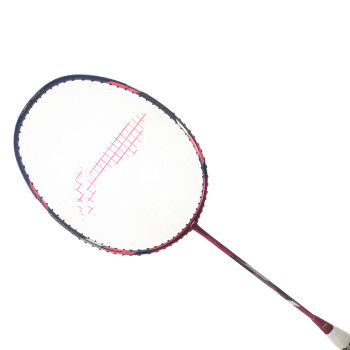 SS99 Plus Badminton Racket  -  Red,Black, Strung