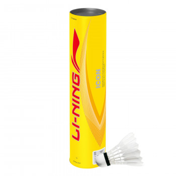 Icon Badminton Shuttlecork  -  White, Feather