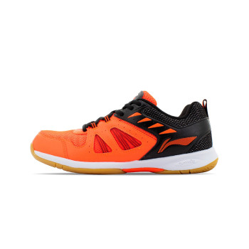 Attack G5 Badminton Shoes  -  11, Black, Orange