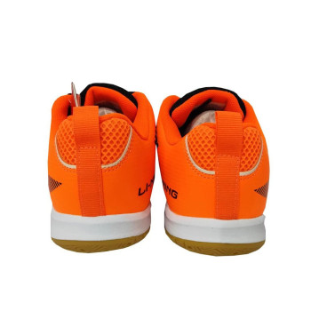 Li-Ning Attack III Badminton Shoes Black, Orange, Kids,